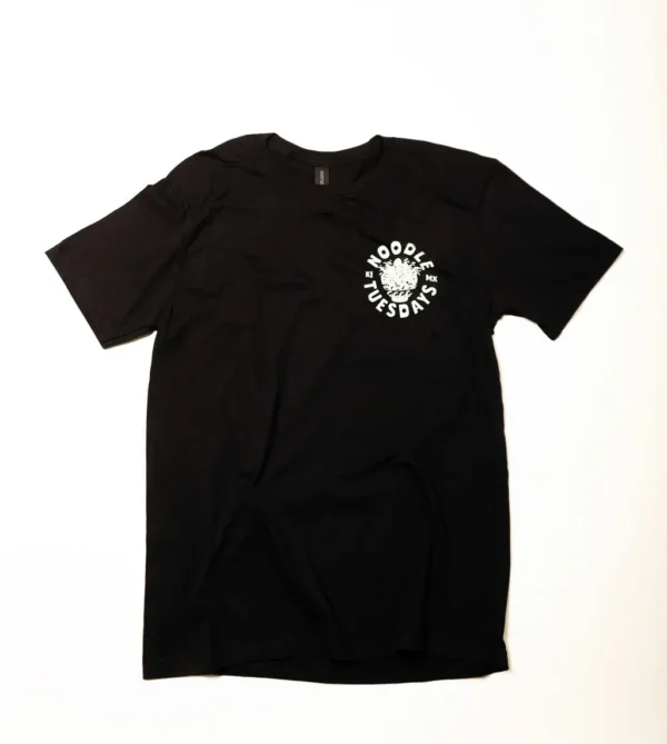 Noodle Tuesday Black T-Shirt